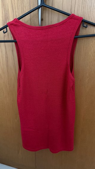 Camiseta tirantes Morgan Roja Talla S