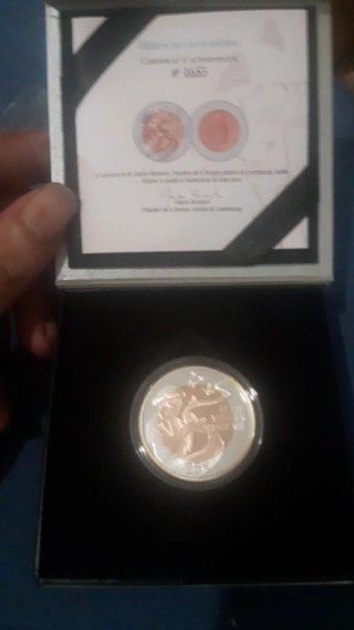 Moneda conmemorativa Luxemburgo 2003