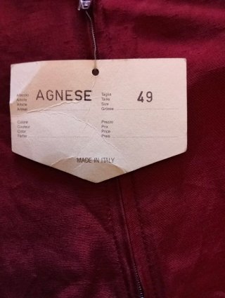Completo tailleur Egon von Fustenberg rosso