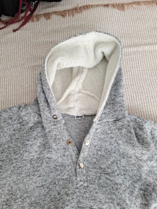 Jersey gris invierno