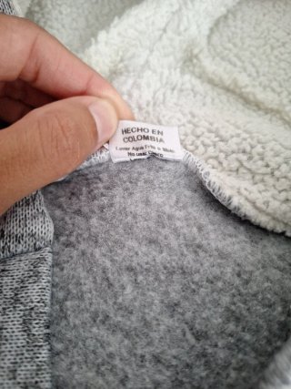 Jersey gris invierno
