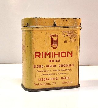 Lote 6 Cajas Metálicas Vintage Años 50-60