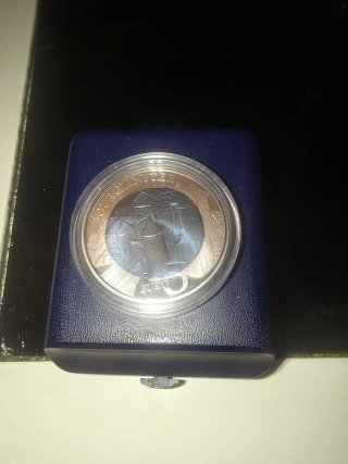 Moneda 5 Euro Rockenstein con estuche