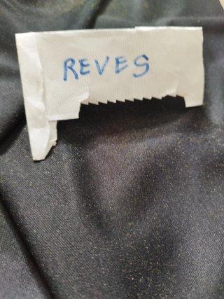 Retal de poliéster negro