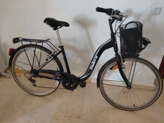 Bicicleta Paseo Negra Bolero