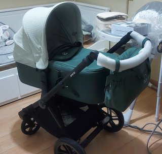 Carrito de bebé Jane moon verde