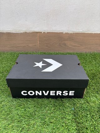 Converse Mujer Negras Talla 41.5 Estrellas