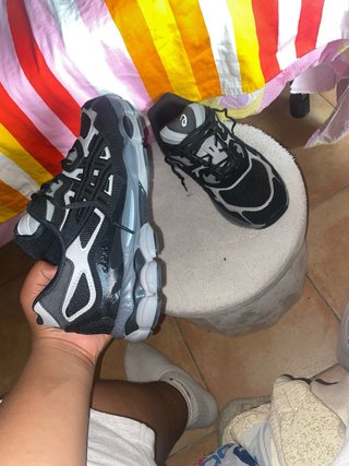 Scarpe Asics Uomo Nero Grigio