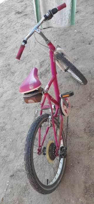 Bicicleta niña 20 B'Twin rosa