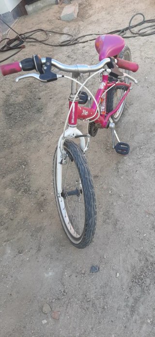 Bicicleta niña 20 B'Twin rosa