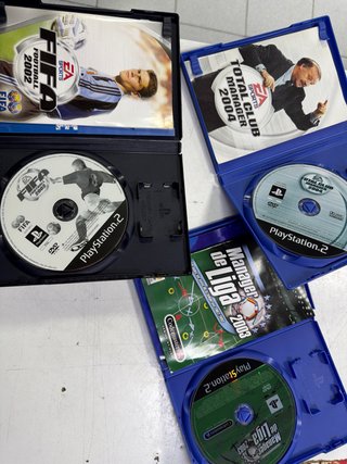 Pack 3 Juegos PS2: FIFA, Total Club Manager, Manag