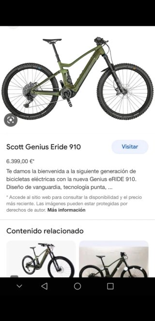 Scott Genius Eride 910 Talla M