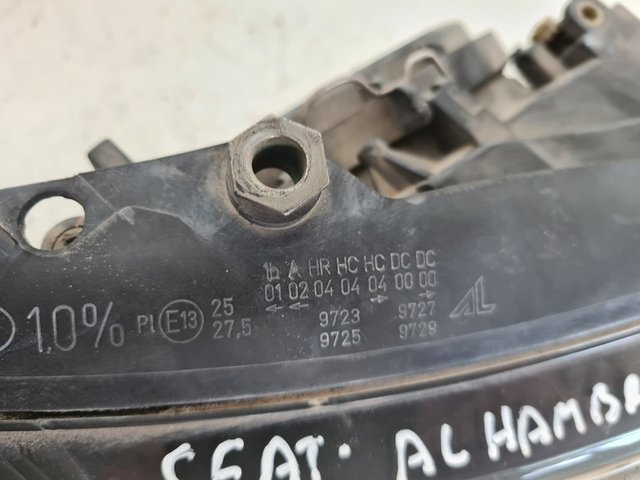 FARO DERECHO SEAT ALHAMBRA (7V9) Kids 030118212 /
