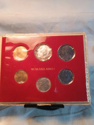 Monete Vaticano - Set di 6 pezzi