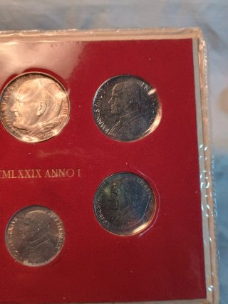 Monete Vaticano - Set di 6 pezzi
