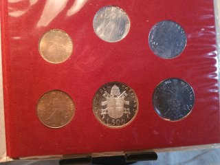 Monete Vaticano - Set di 6 pezzi