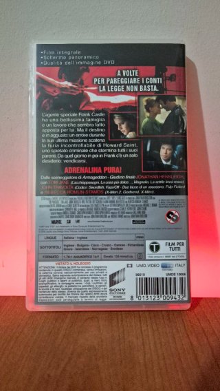 The Punisher UMD Video PSP
