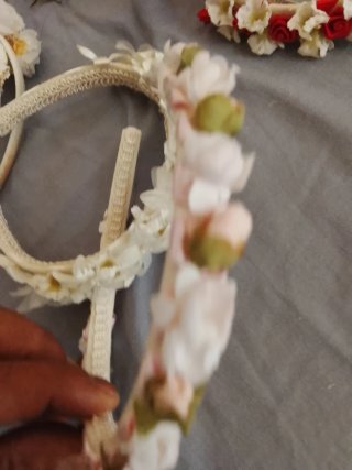 Diademas flores niña (lote)