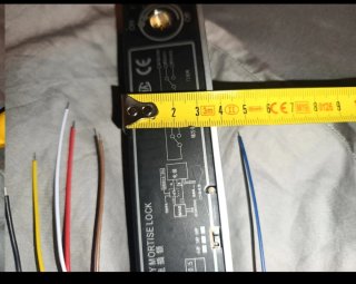 Cerradura Eléctrica Embutir 12V
