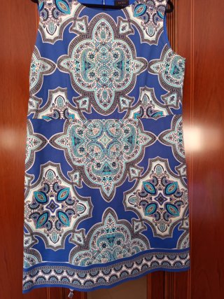 Vestido ANTEA elegante estampado