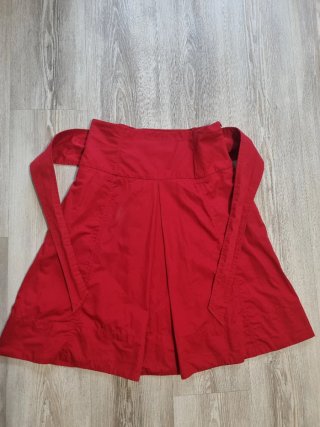 Falda Zara Roja