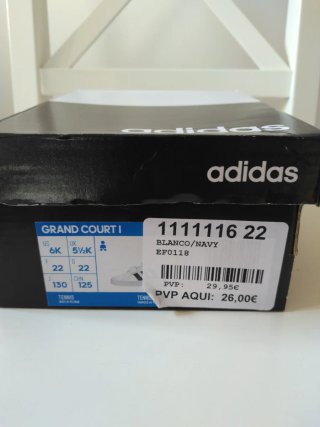 Zapatillas Adidas Niño Velcro Blancas