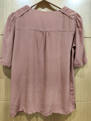 Camiseta de seda Bimba y Lola manga corta Talla M