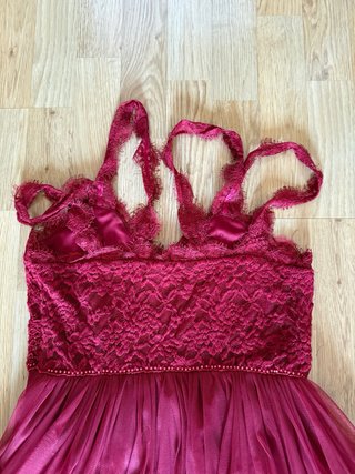 Vestido fiesta Tintoretto Talla 38 Rojo