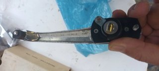 Manecilla con llave Seat Fiat 124 Antiguo