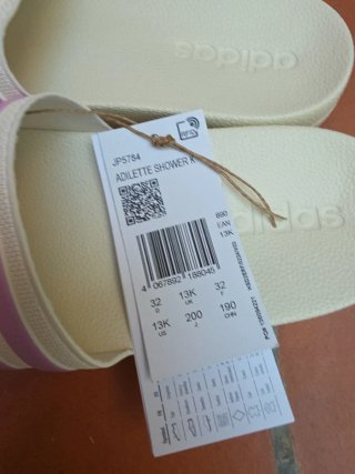Chanclas Adidas Adilette Niña Talla 32