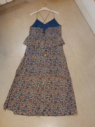 Vestido Zara floral tirantes talla M