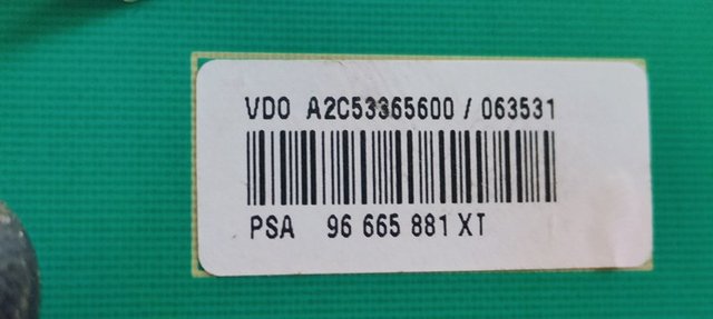CUADRO INSTRUMENTOS CITROEN C3 FASE 1 96665881XT