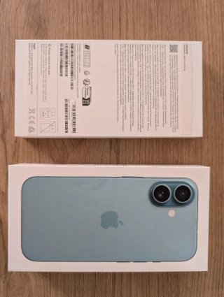 Caja iPhone 16 Turquesa