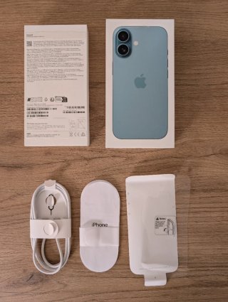 Caja iPhone 16 Turquesa