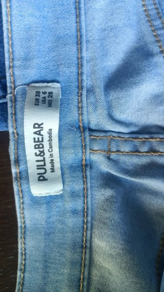 Lote 3 Vaqueros Pull&Bear Azules