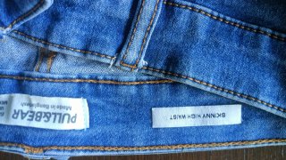 Lote 3 Vaqueros Pull&Bear Azules