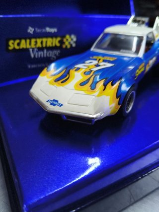 Scalextric Corvette Dragster Vintage Chevrolet