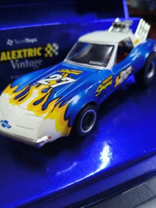 Scalextric Corvette Dragster Vintage Chevrolet