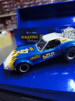 Scalextric Corvette Dragster Vintage Chevrolet