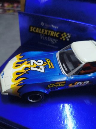 Scalextric Corvette Dragster Vintage Chevrolet