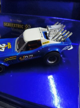 Scalextric Corvette Dragster Vintage Chevrolet