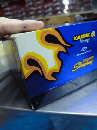 Scalextric Corvette Dragster Vintage Chevrolet