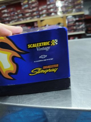 Scalextric Corvette Dragster Vintage Chevrolet
