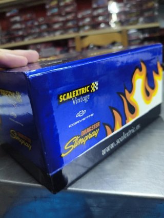 Scalextric Corvette Dragster Vintage Chevrolet