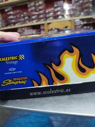Scalextric Corvette Dragster Vintage Chevrolet