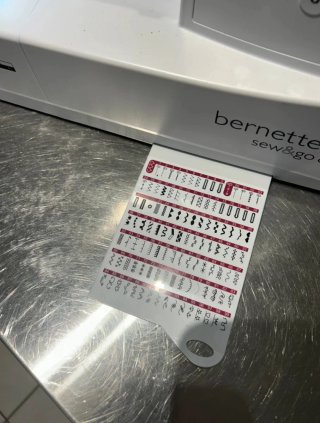 Máquina de coser Bernette sew&go 8