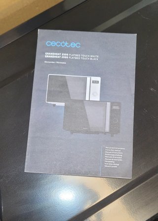Microondas Cecotec Digital 25L sin Plato