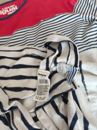 Camiseta Desigual Original XL "La Vida es Chula"