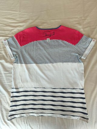 Camiseta Desigual Original XL "La Vida es Chula"