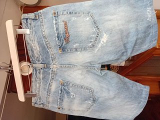 Bermudas Dsquared2 chico, vaquero rotos